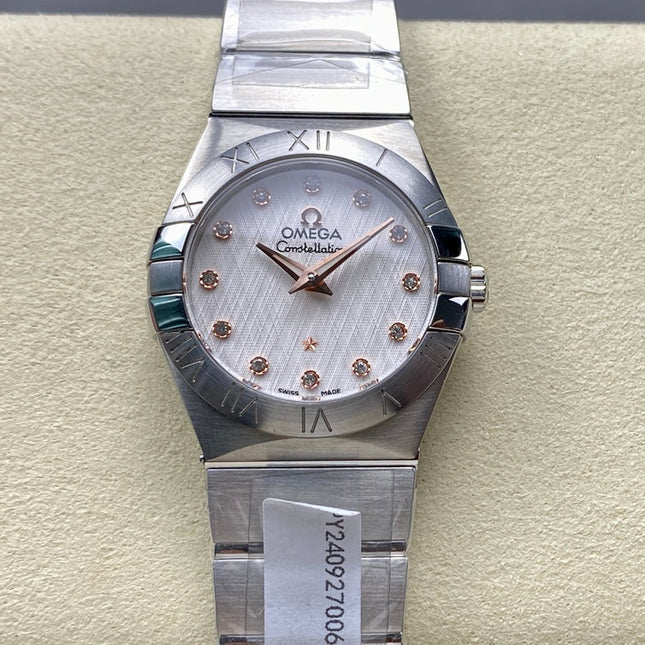 CONSTELLATION PETITE WATCH SILVER CASE