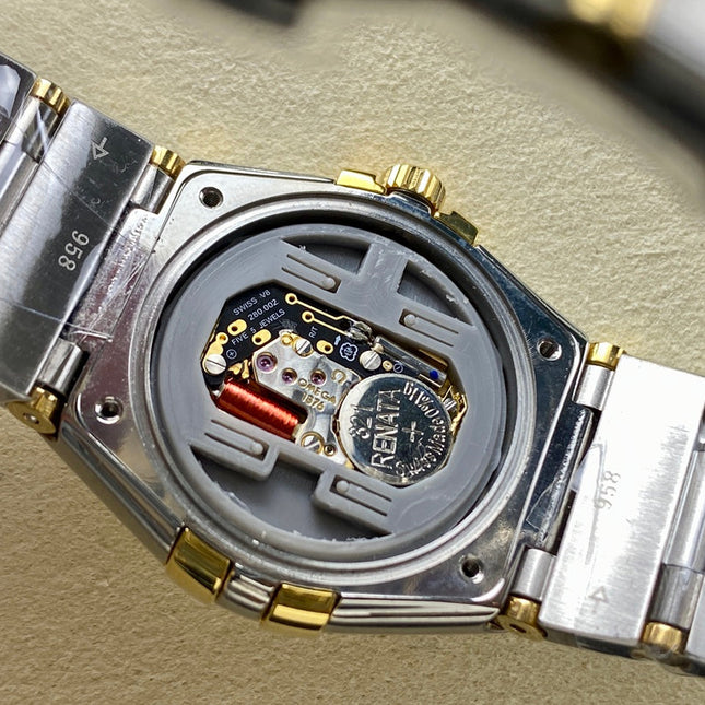 CONSTELLATION PETITE WATCH SILVER CASE WITH SAPPHIRE BLUE DIAL