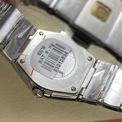 CONSTELLATION PETITE WATCH SILVER CASE WITH SAPPHIRE BLUE DIAL