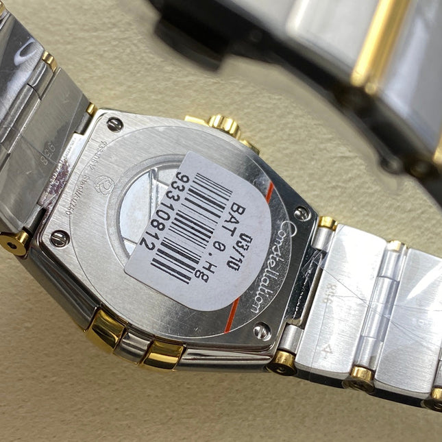 CONSTELLATION PETITE WATCH SILVER AND GOLD CASE