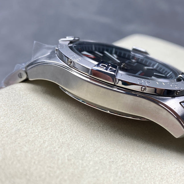 AVENGER AUTOMATIC 42 ALL STEEL BLACK DIAL