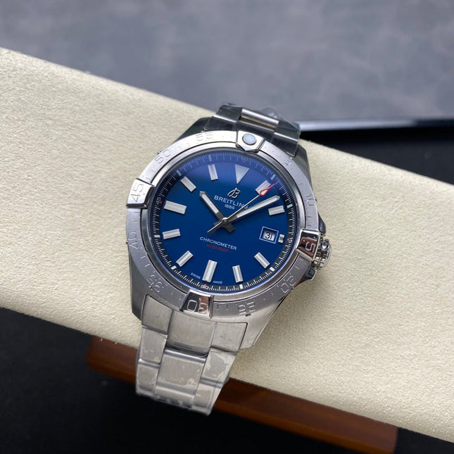 AVENGER AUTOMATIC 42 ALL STEEL BLUE DIAL