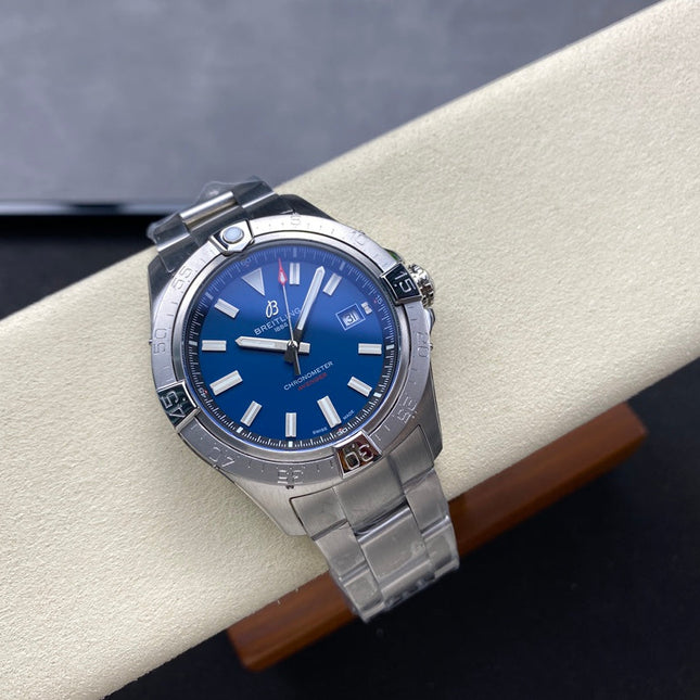 AVENGER AUTOMATIC 42 ALL STEEL BLUE DIAL