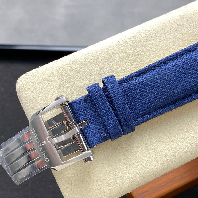 AVENGER AUTOMATIC 42 STEEL CASE BLUE NYLON STRAP