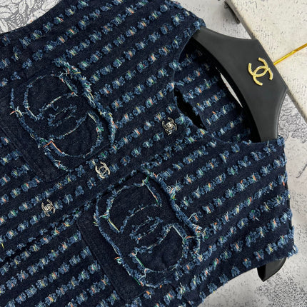 CC 25 Denim Set Blue Cotton