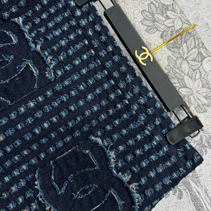 CC 25 Denim Set Blue Cotton