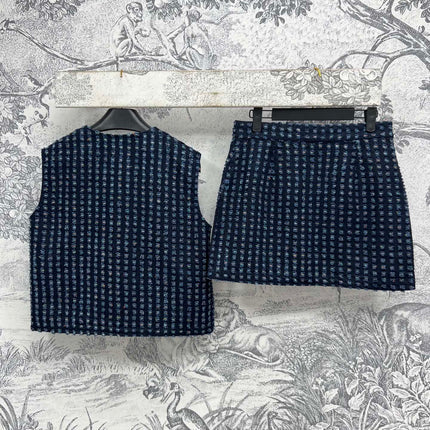 CC 25 Denim Set Blue Cotton