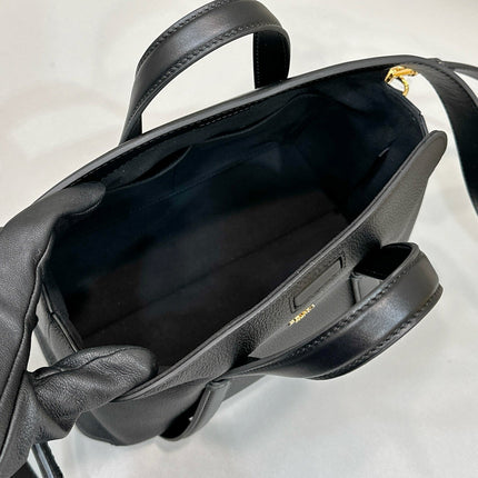 FENDI 27 BAG IN BLACK CALFSKIN WITH GOLD HARDWARE