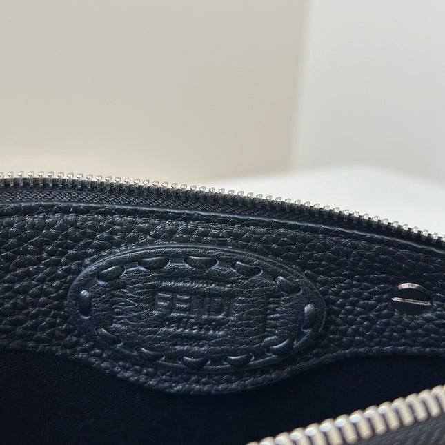 BY THE WAY SELLERIA SMALL 20 BAG IN BLACK CALFSKIN