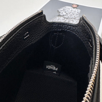 BY THE WAY SELLERIA SMALL 20 BAG IN BLACK CALFSKIN