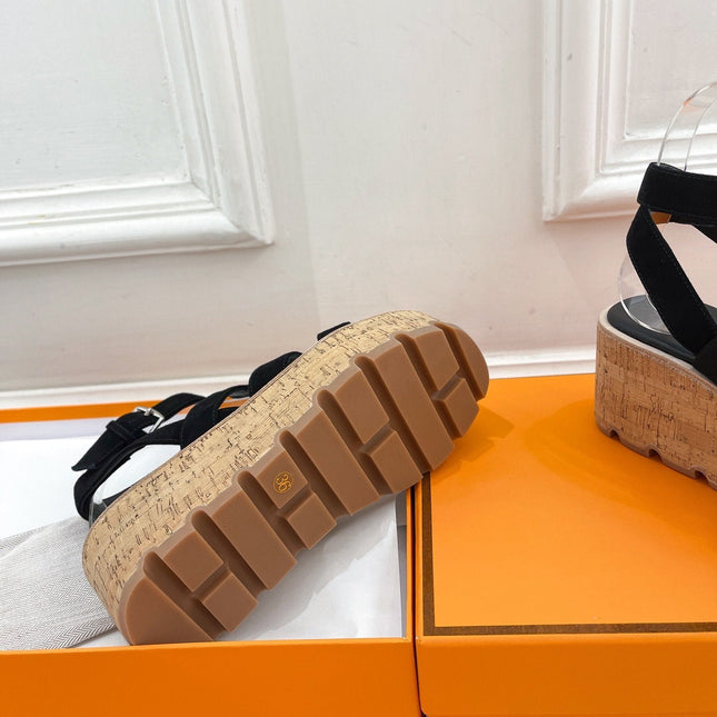 Havane 30 Sandal Black Suede
