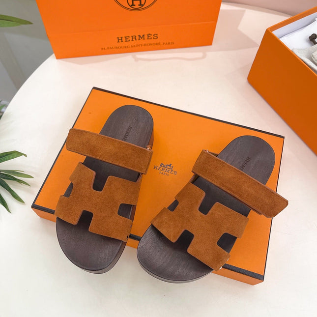 KOS CLOG IN BRONZE BROWN SUEDE