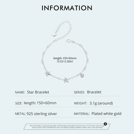 Adjustable LengthCharm Chain Bracelet Gift