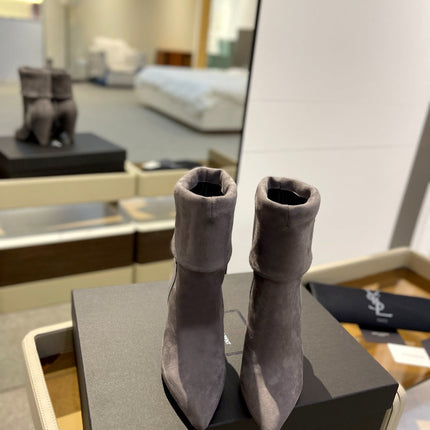 SL NIKI BOOTIES BRICK SUEDE
