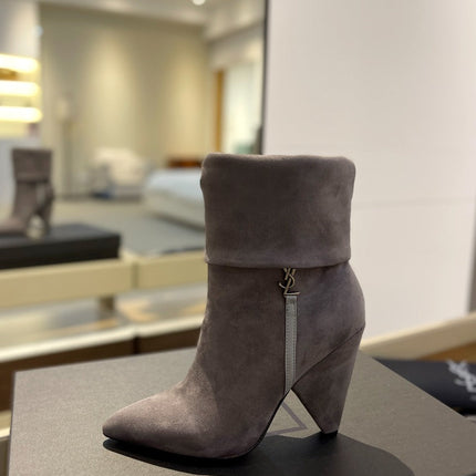 SL NIKI BOOTIES BRICK SUEDE
