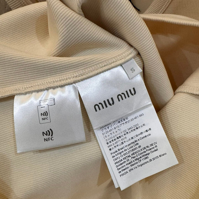 Miu Hand-beaded camisole