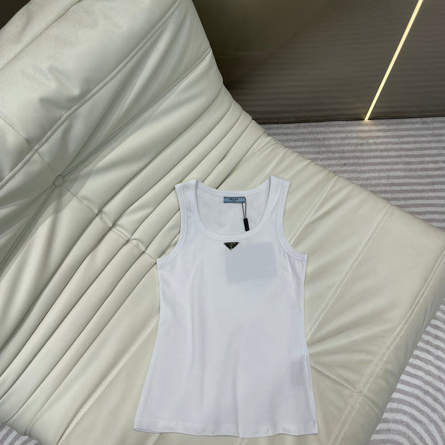 Pra Ribbed Knit Jersey Tank Top