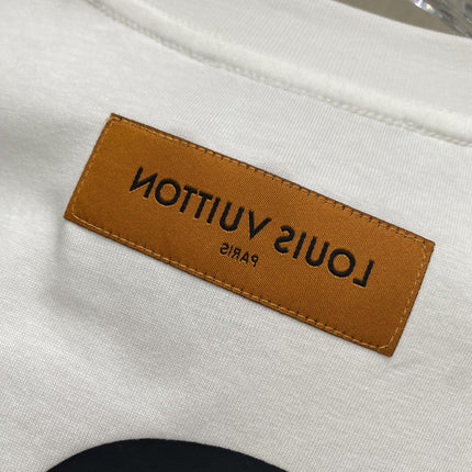 LV T-SHIRT IN WHITE COTTON 239617