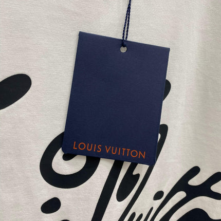LV T-SHIRT IN WHITE COTTON 239617