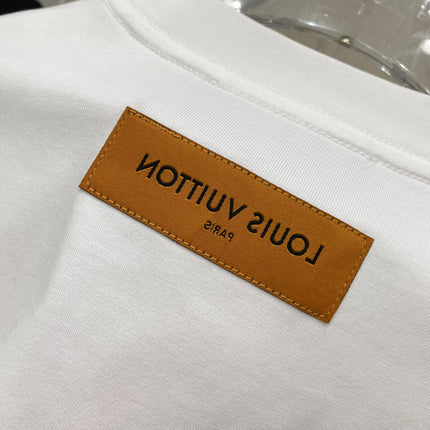 LV T-SHIRT IN WHITE COTTON 239615