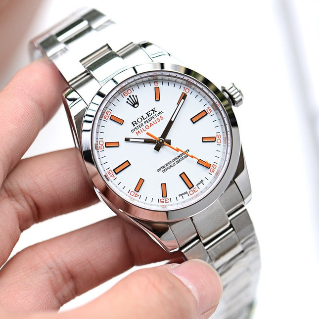 MILGAUSS STAINLESS STEEL WHITE DIAL