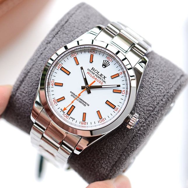 MILGAUSS STAINLESS STEEL WHITE DIAL