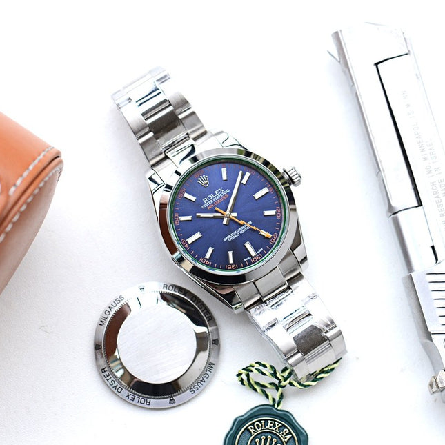 MILGAUSS STAINLESS STEEL BLUE DIAL