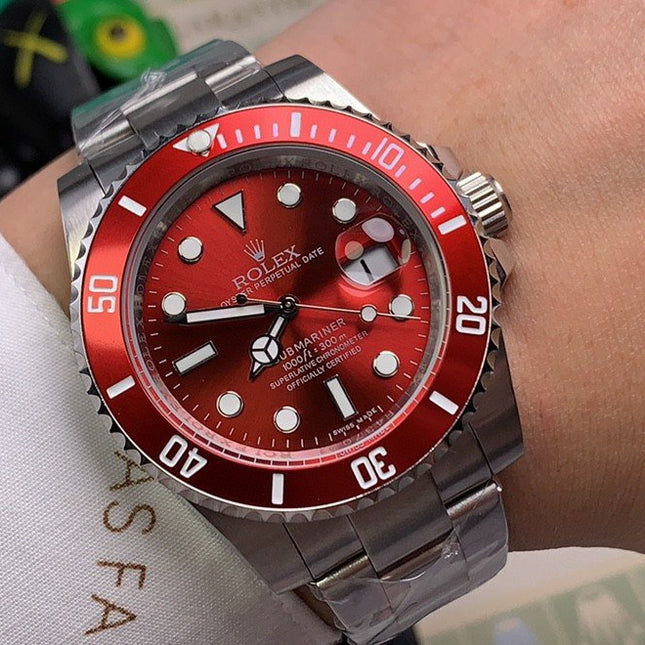 SUBMARINER DATE 40 RED DIAL