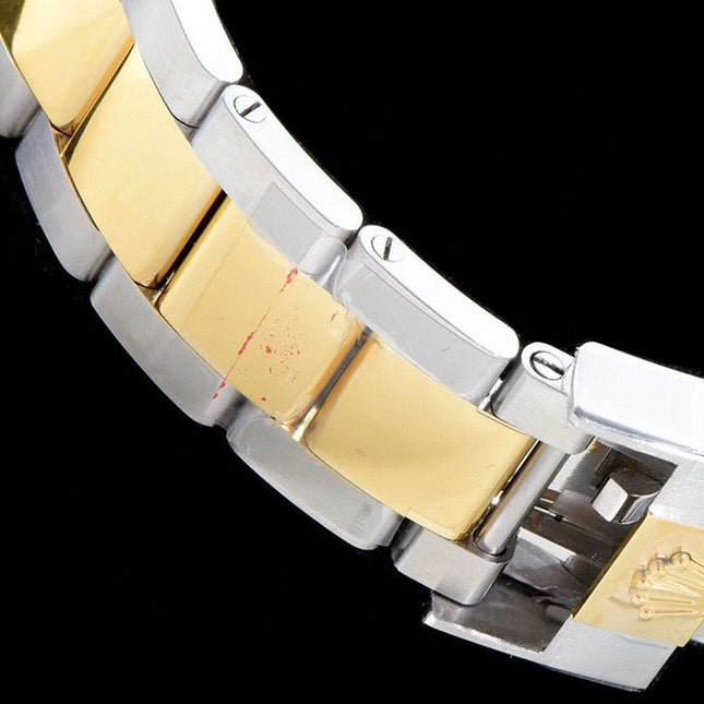 DAYTONA GOLD STEEL CUSTOM MOP DIAL DIAMOND NUMERALS