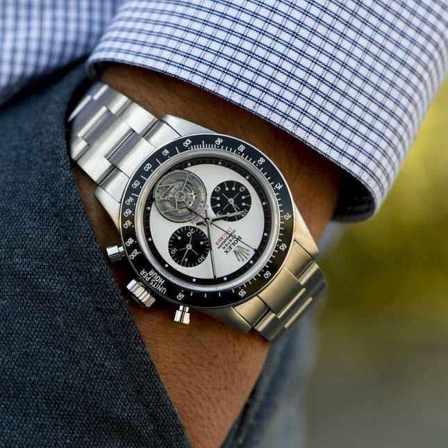 DAYTONA LABEL NOIR BLACK CERAMIC TOURBILLON