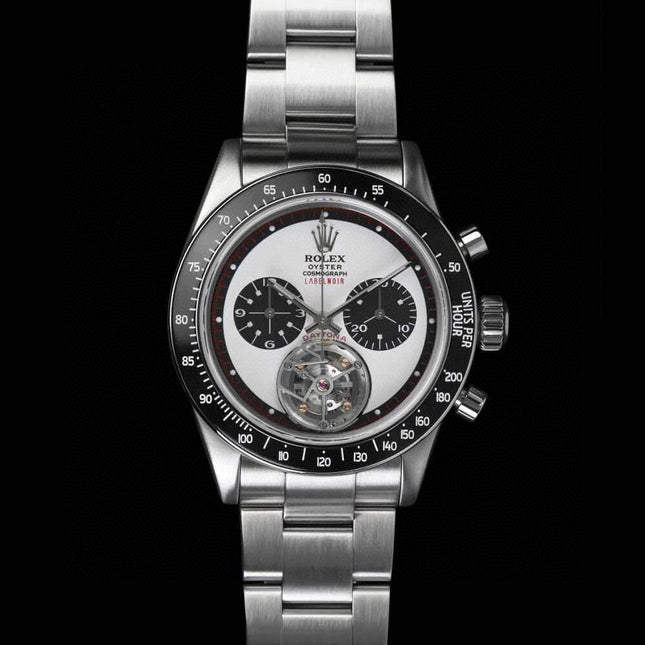 DAYTONA LABEL NOIR BLACK CERAMIC TOURBILLON