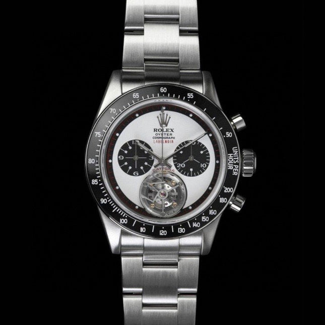 DAYTONA LABEL NOIR BLACK CERAMIC TOURBILLON