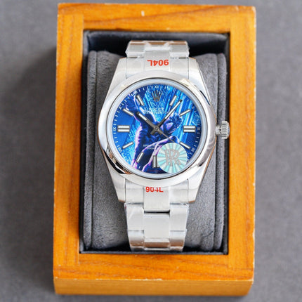 OYSTER 41 STAINLESS STEEL CUSTOM AVENGERS