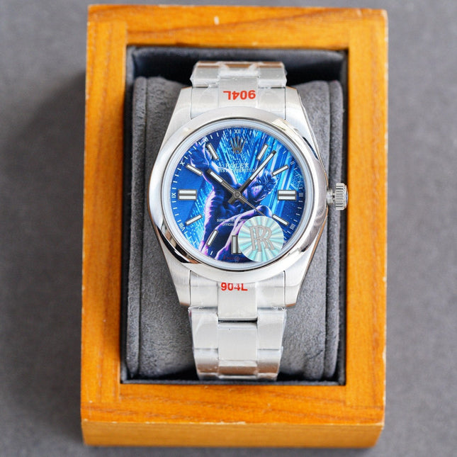 OYSTER 41 STAINLESS STEEL CUSTOM AVENGERS