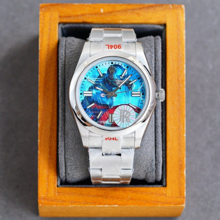OYSTER 41 STAINLESS STEEL CUSTOM AVENGERS